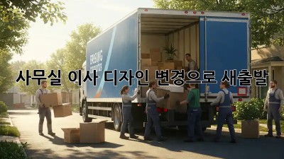 사무실 이사? 디자인 변경으로 새출발! ✨